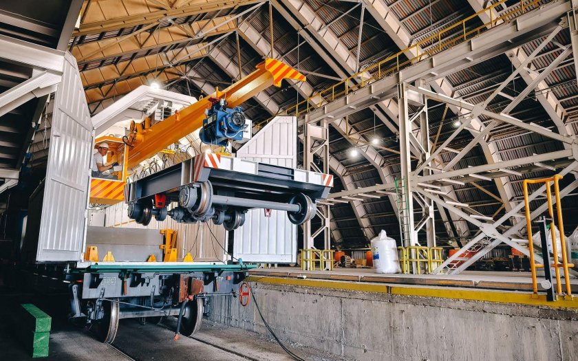 Двухбалочный мостовой кран