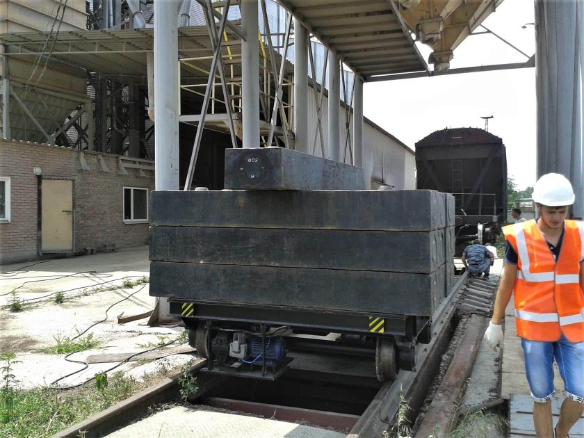 Весоповерочный вагон ВПВ-135к