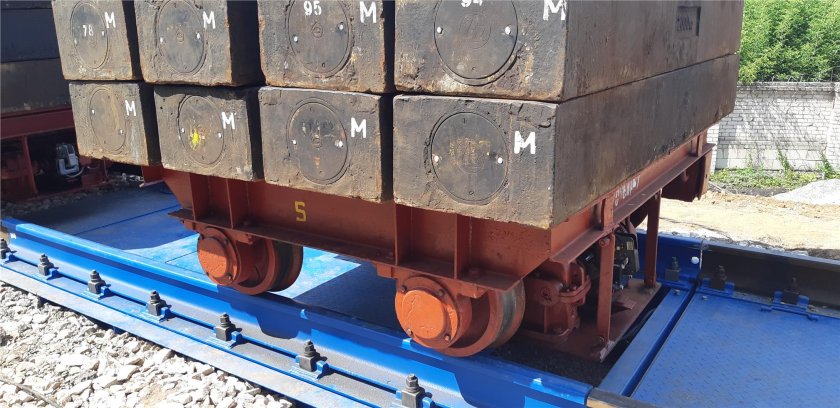 Весы вагонные Рубин фундамент