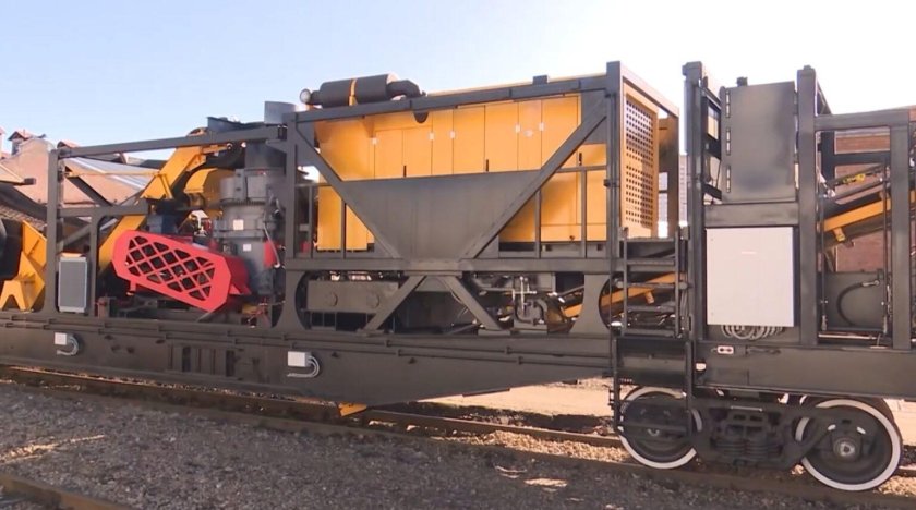 Щебнеочистительная машина щом 1400