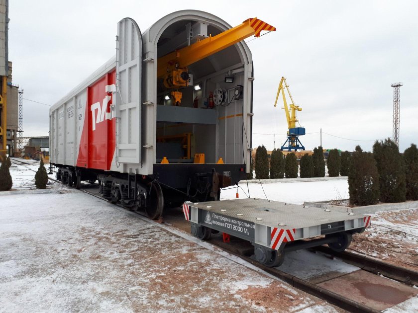 Взвешивание вагонов