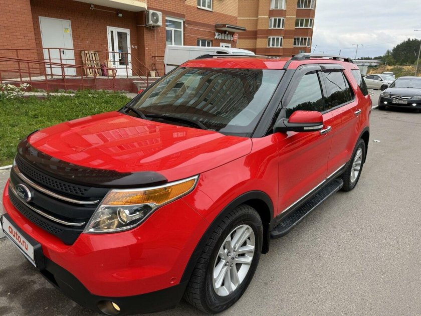 Форд эксплорер 5 красный
