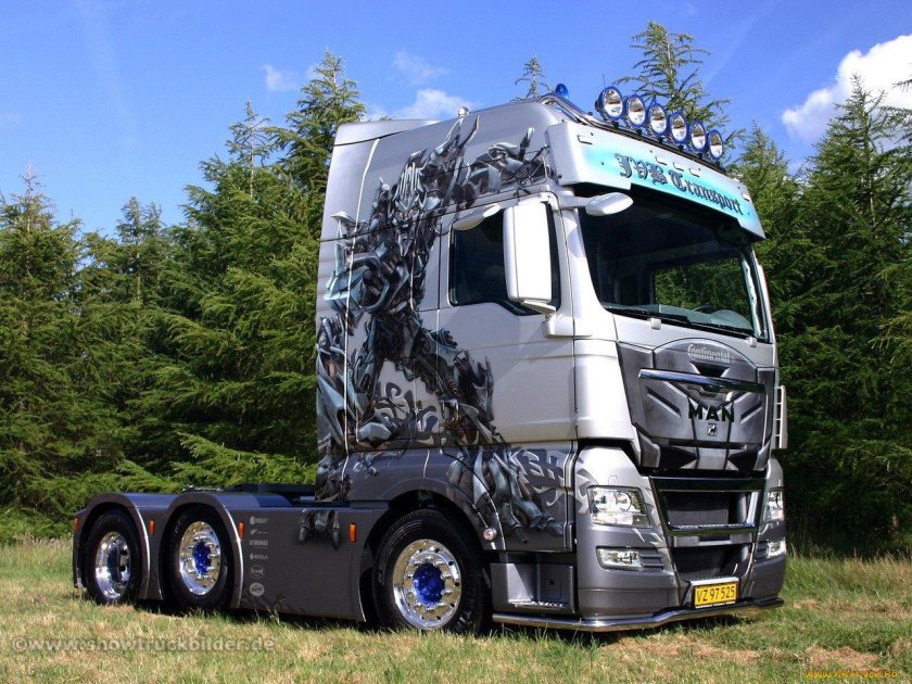 Тюнингованные ман ТГА