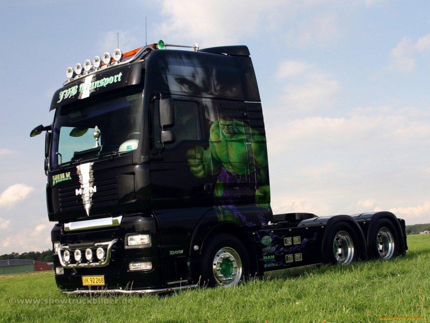 Тягач ман ф2000