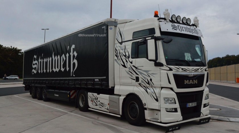 Грузовик ман ТГА