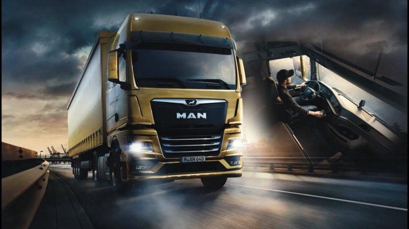 Грузовик man TGX