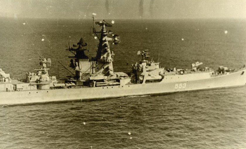 Ракетный крейсер вице Адмирал Дрозд