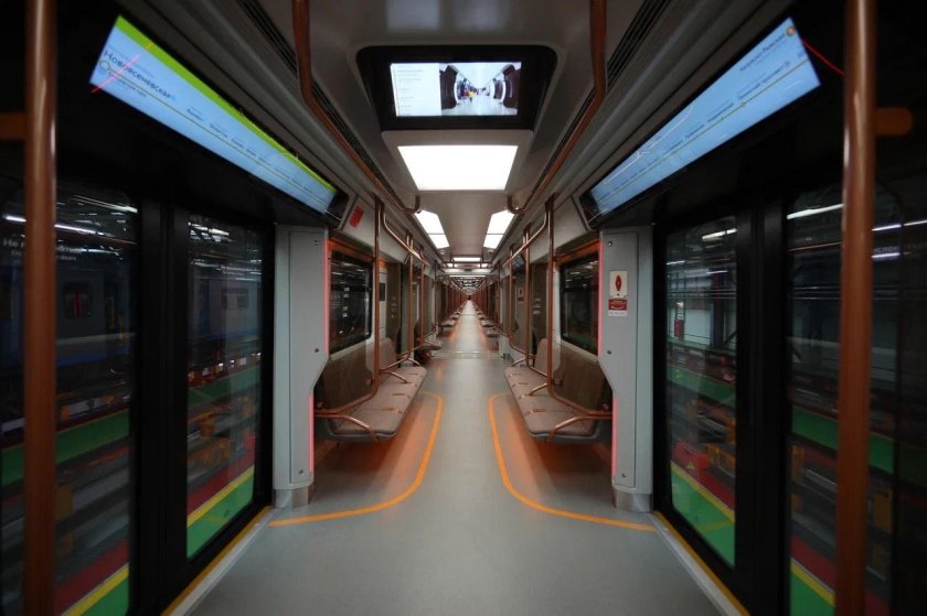 Новый Метропоезд Москва 2020