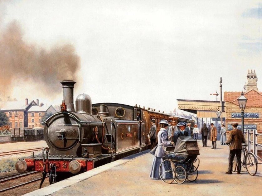 Алан Фирнли паровозы