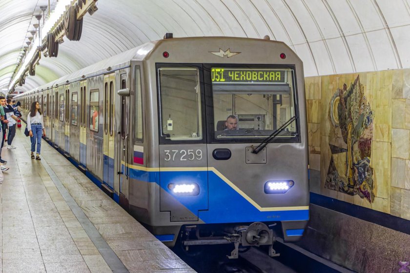 81-760 Ока на Серпуховско-Тимирязевской линии