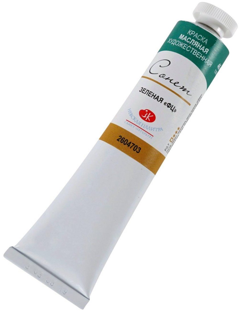 Масло \ сонет\ 46 мл зеленая светлая