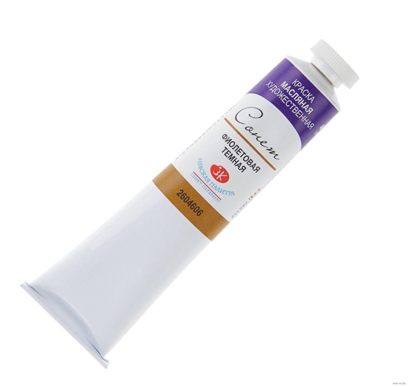 Умбра жженая масло палитра