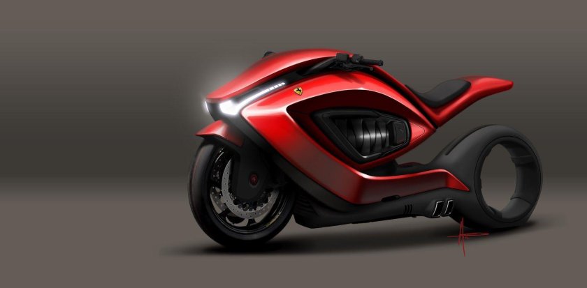 Мотоцикл от Феррари