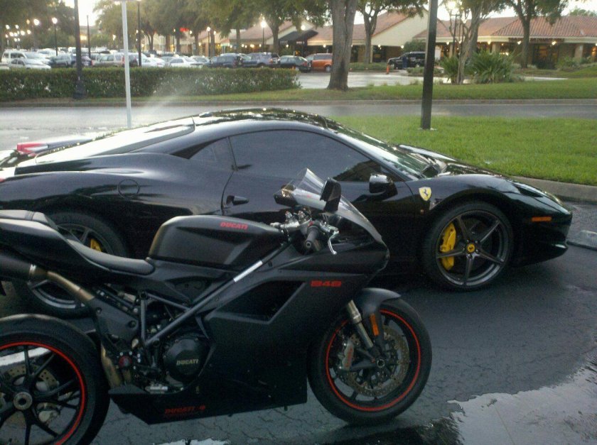 Дукати Ламборгини мотоцикл