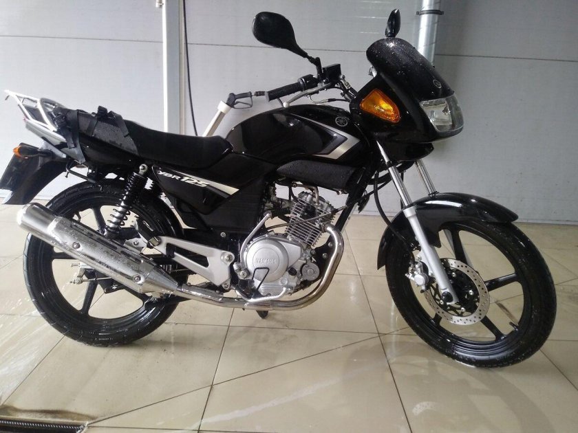 Ямаха юбр 125 черный