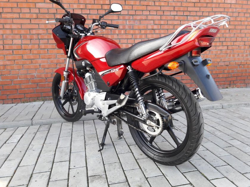 Юбр 125 красный