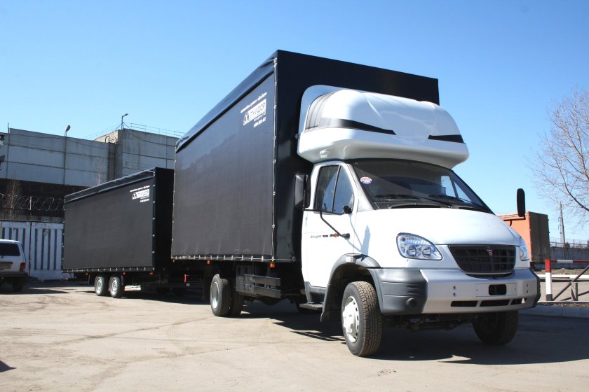 ГАЗ Валдай седельный тягач