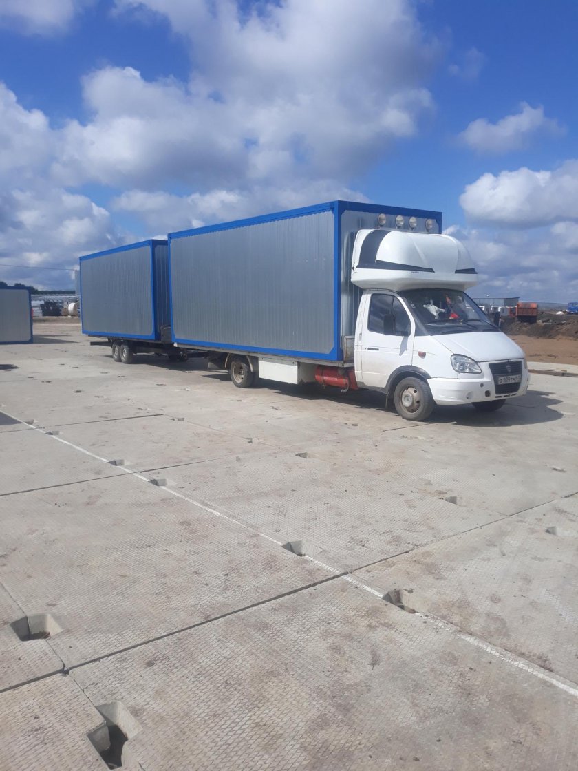 Газель полуприцеп 12 метров