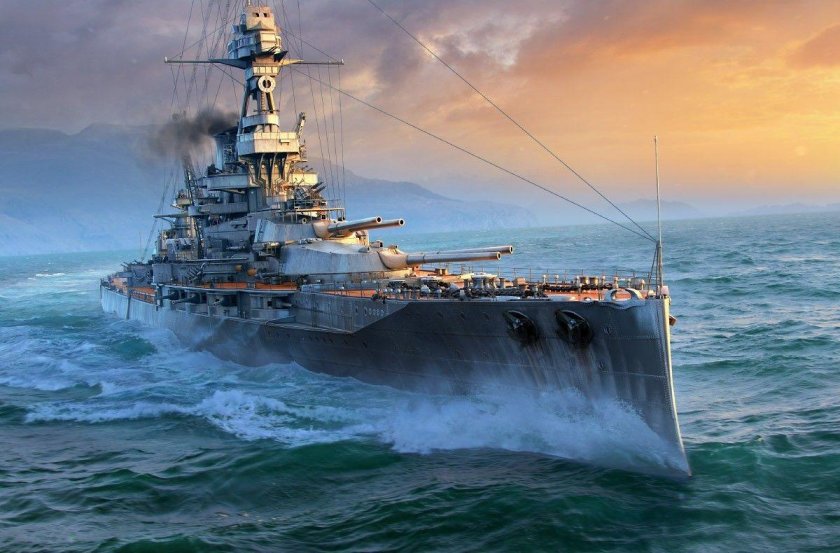 Линкор пётр Великий World of Warships