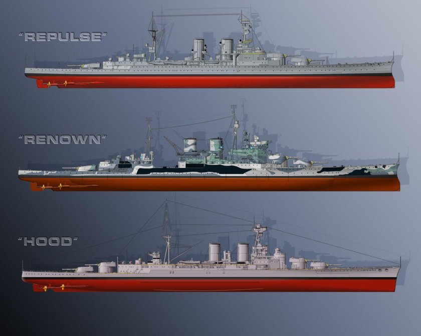 Линкор HMS Hood