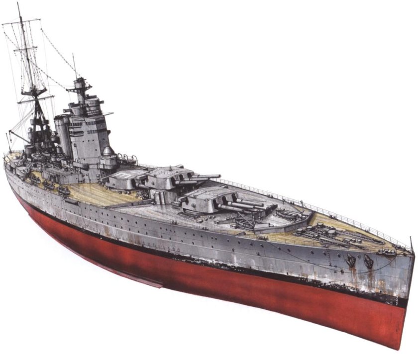 Линкор HMS Rodney