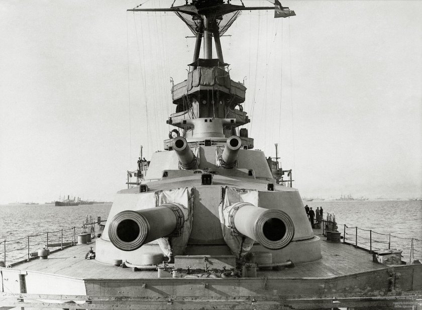 Башня главного калибра линкора бисмарк