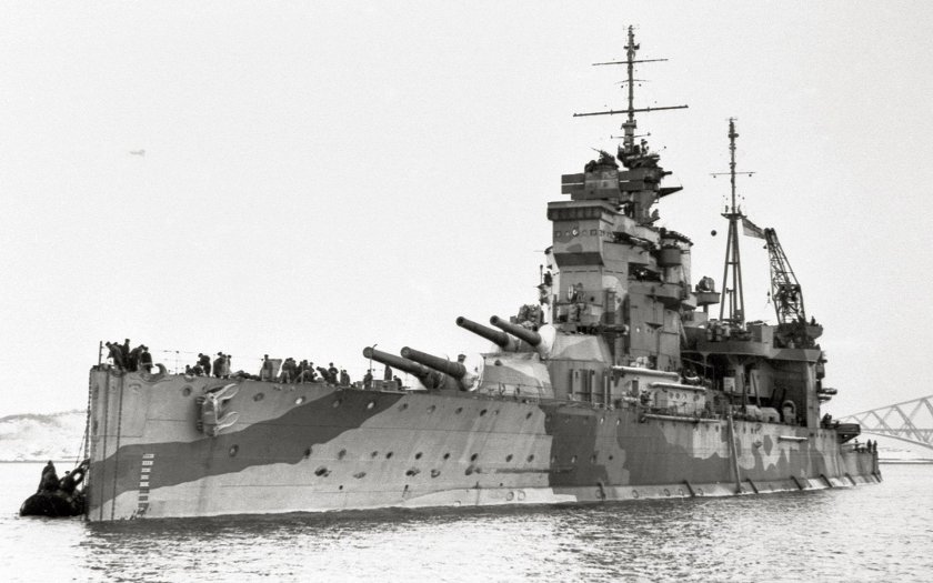 HMS Queen Elizabeth линкор