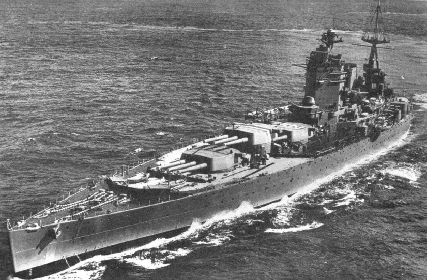 Британский линкор Нельсон