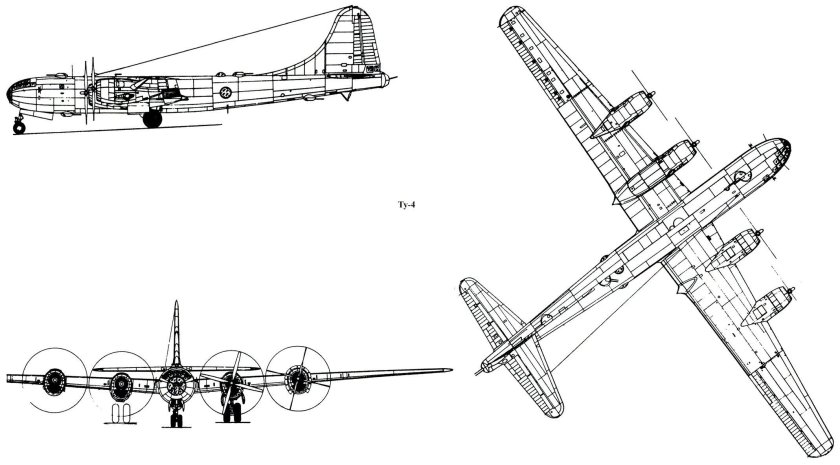 Ту-4 бомбардировщик