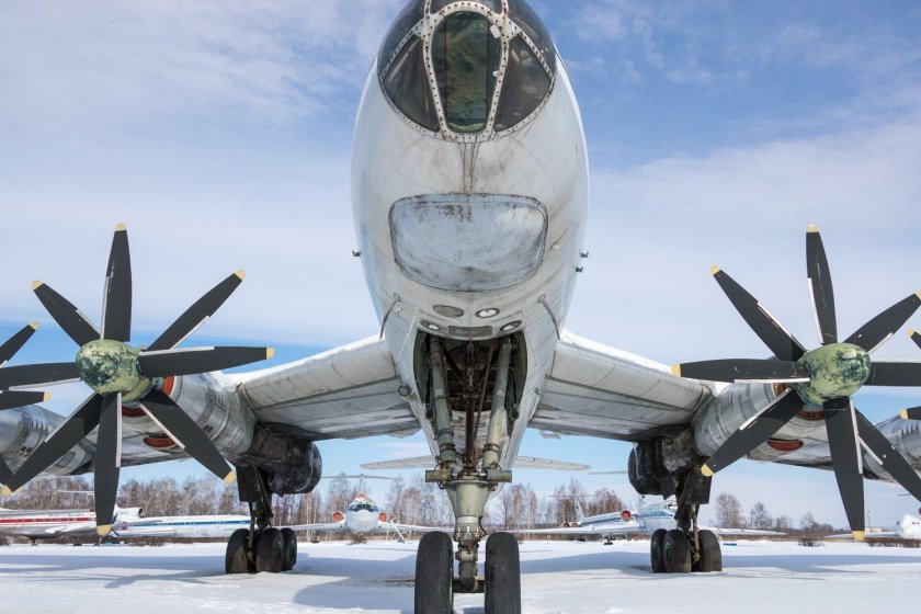 Ту-95мсм кабина