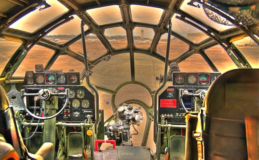 B-29 Superfortress кабина