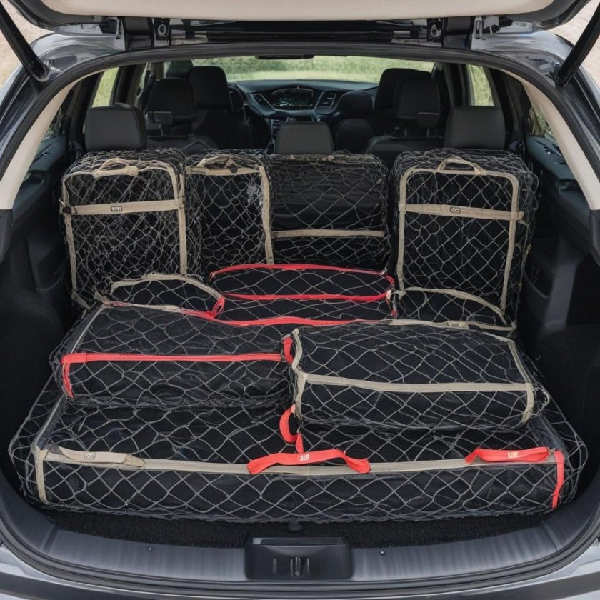 Сетка в багажник автомобиля