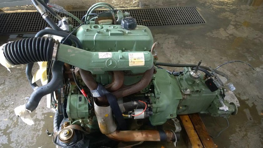 Двигатель Мерседес ом 364