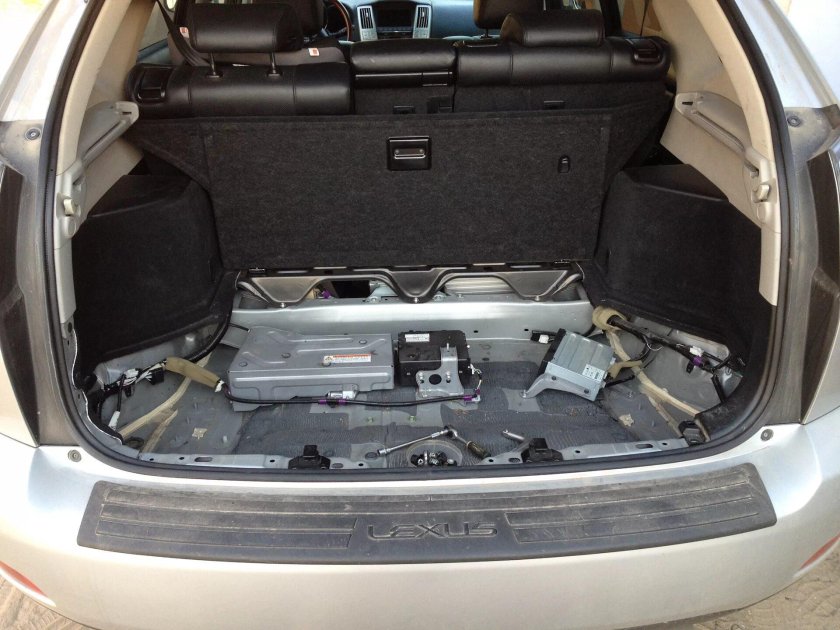 Лексус rx400 багажник