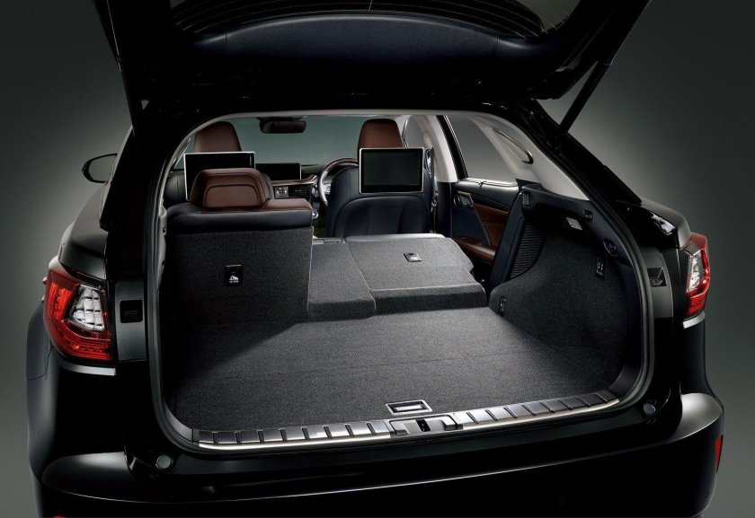 Lexus rx450h багажник