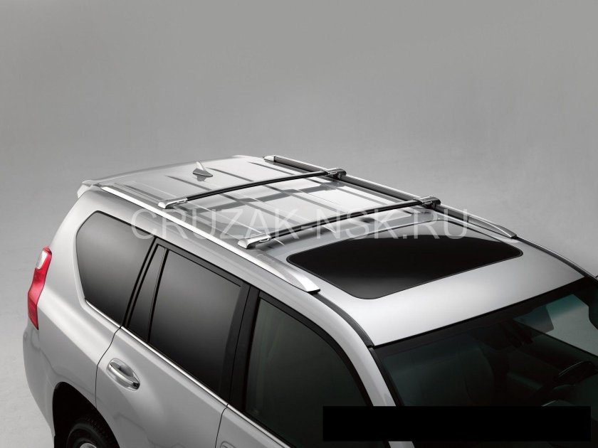 Поперечины на рейлинги Lexus gx460