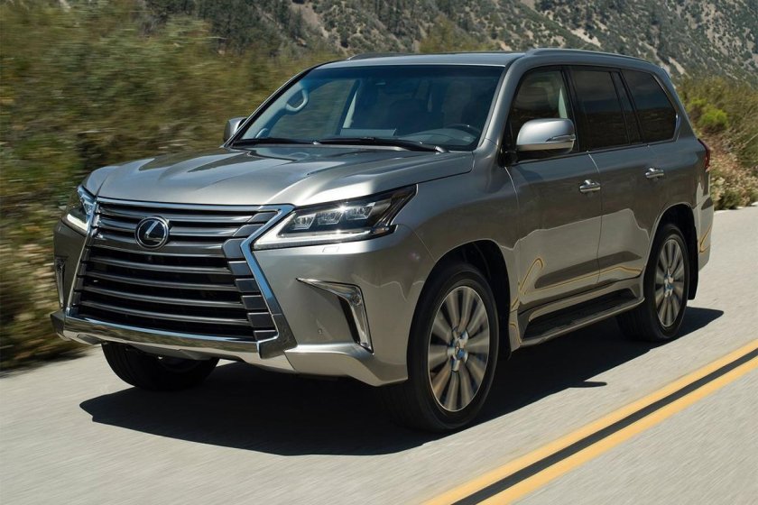 Новый лексус лх