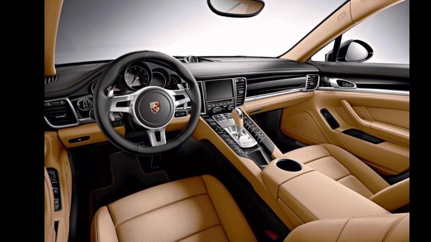 Порше Панамера 2016 салон