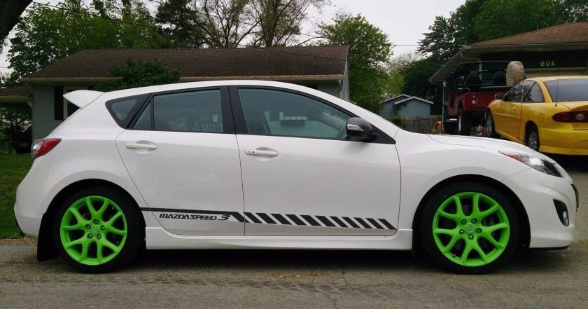 Мазда 3 винил