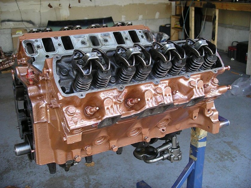 Блок цилиндров Скания v8