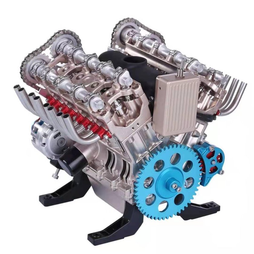 V8 engine model