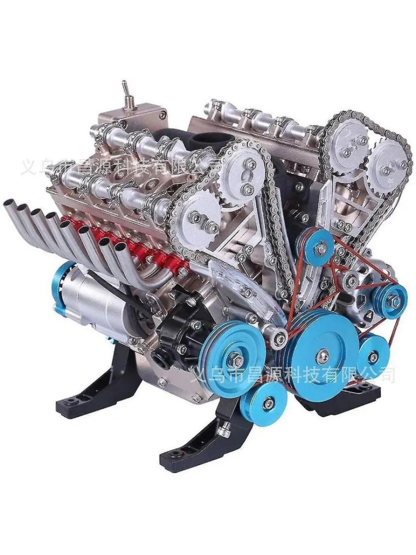 V8 engine model kit