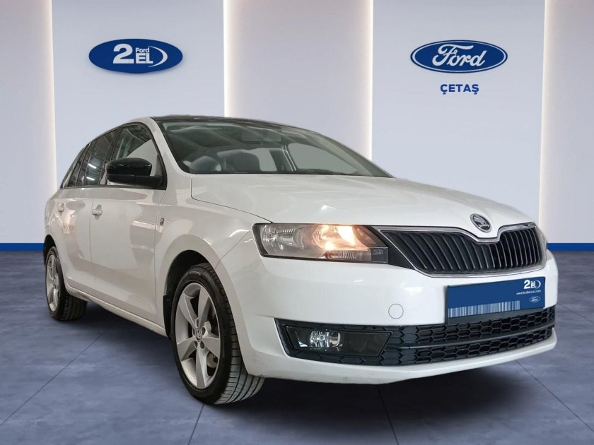 Шкода рапид 2017 белый