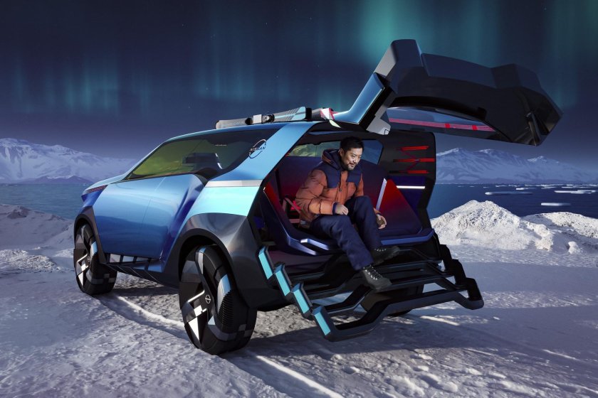 Концепт Ниссан электромобиль