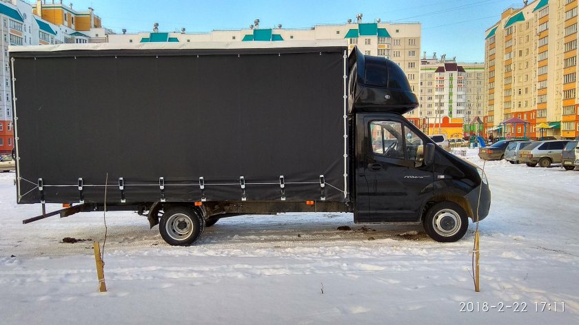 Газель Некст черный европлатформа