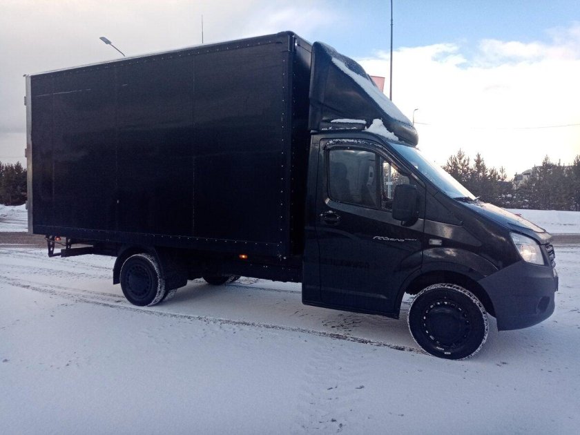 Газель Некст черная