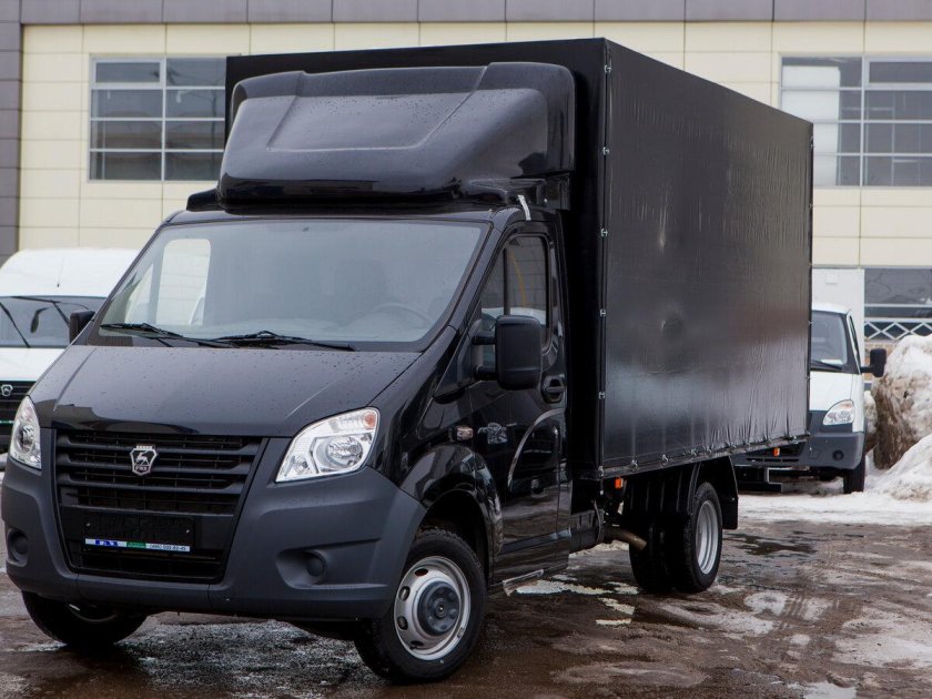 Газель Некст 4м черная