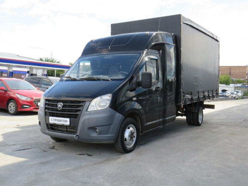 Газель Некст черная