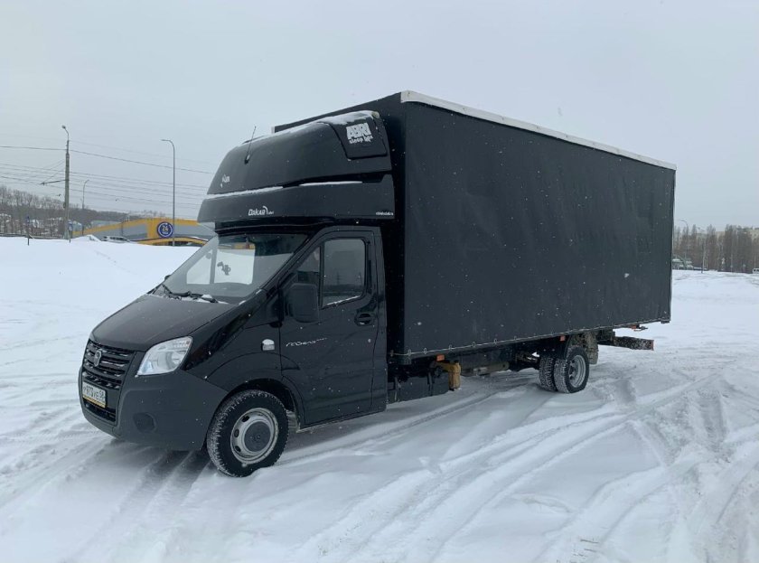 Газель Некст черная