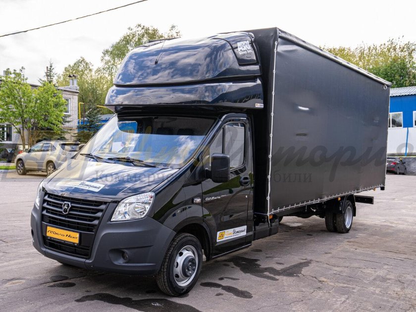 Газель Некст черная